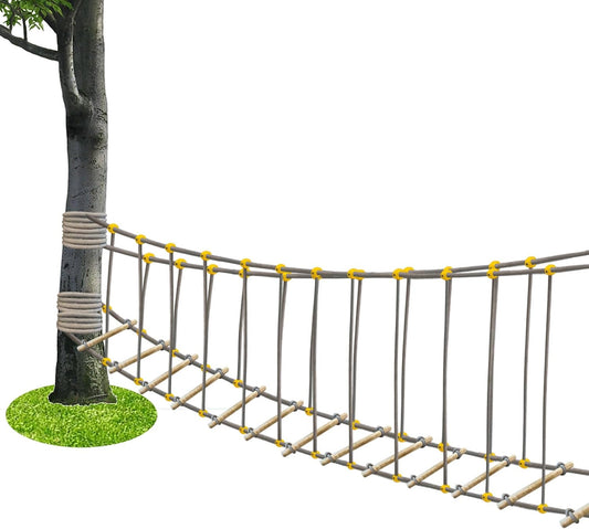 Outdoor Bridge Rope Ladder for Kids Rope Bridge