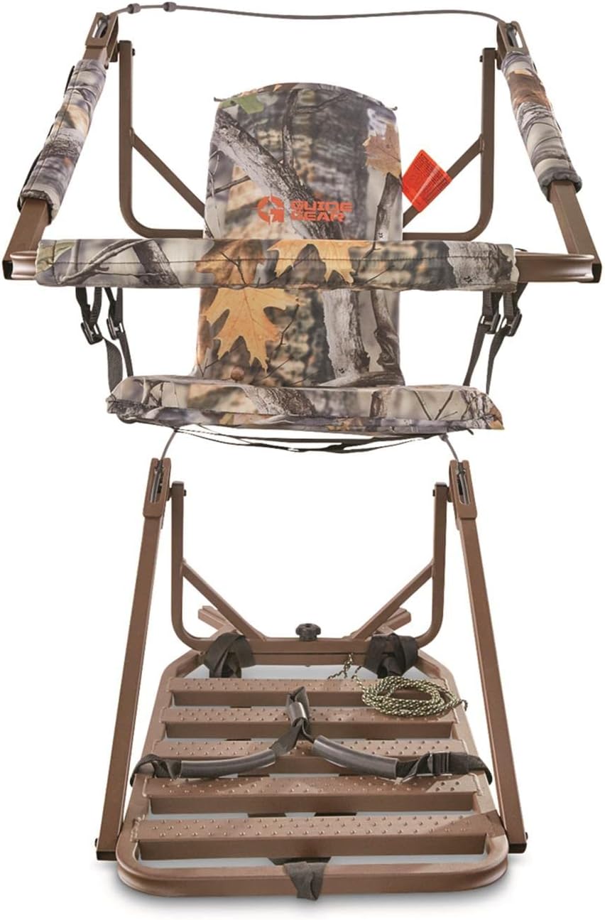 Deluxe XL Climber Tree Stand Chair for Hunting Cushion Seat